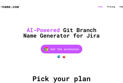 AI-Powered Git Branch Name Generator