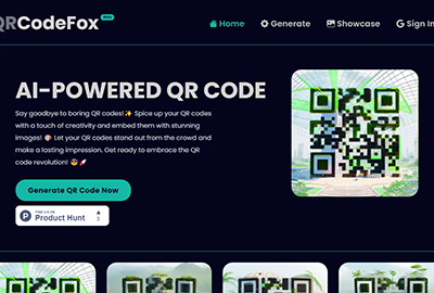 AI-Powered QR code