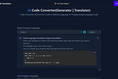 AI Code Converter