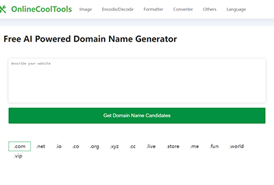 AI Domain Name Generator