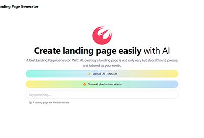 AI Landing Page Generator