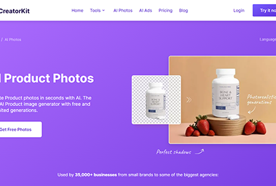 AI Product Photos by CreatorKit