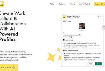 AI Profile For Slack