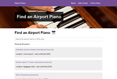 Airport Pianos