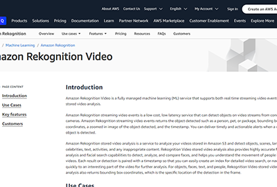 Amazon Rekognition Video