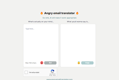 Angry Email Translator