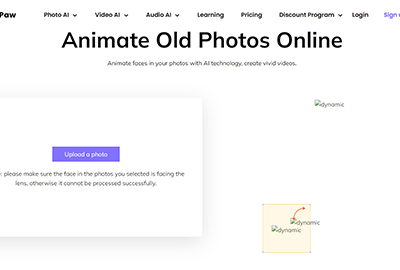 Animate Old Photos Online