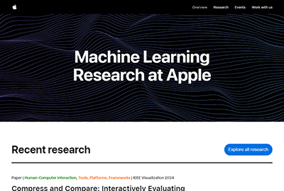 Apple Machine Learning