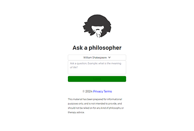 Ask a Philosopher