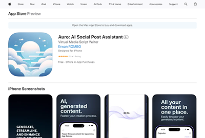 Auro: AI Social Post Assistant