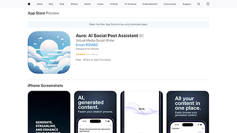 Auro: AI Social Post Assistant