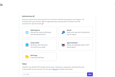 AutoGPT JS