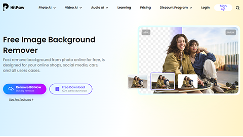 Background remover by Hitpaw