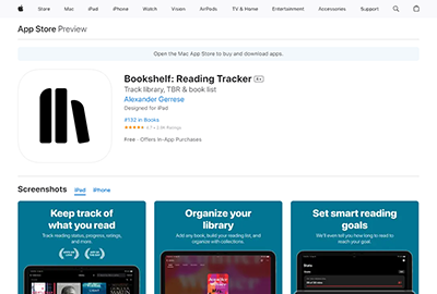 Bookshelf: A Better Reading Tracker