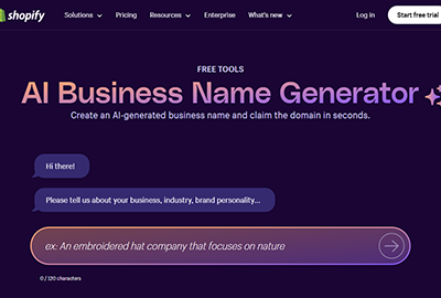 Business Name Generator by Shopify