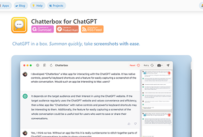 Chatterbox for ChatGPT