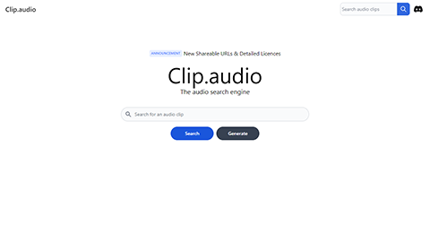 Clip audio