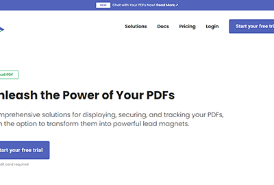 CloudPDF - Chat with your PDFs