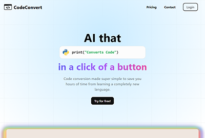 CodeConvert AI