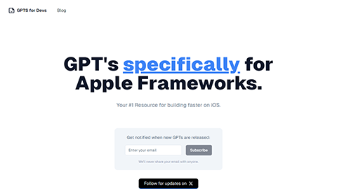 Code Gen GPTs for iOS Devs