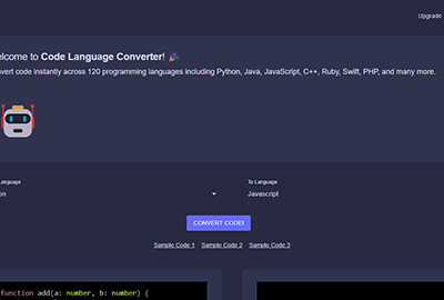 Code Language Converter