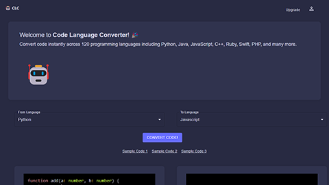 Code Language Converter