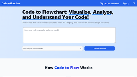 Code to Flow: Visualize your code