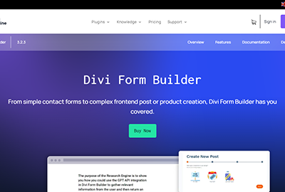 Divi Form Builder