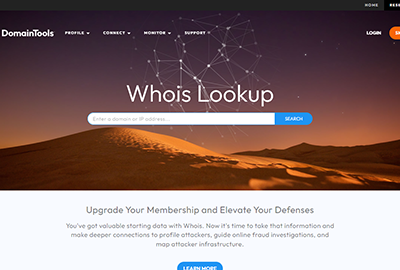 DomainTools WHOIS