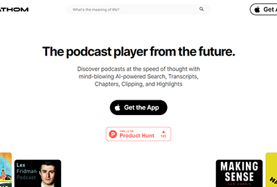 Fathom Podcast Player