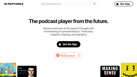 Fathom Podcast Player