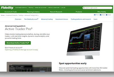 Fidelity Active Trader Pro