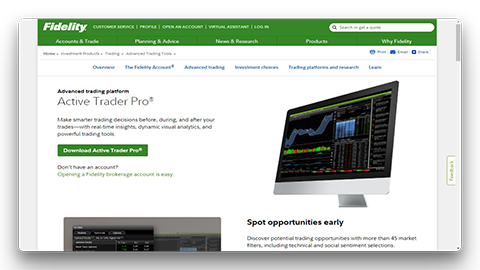 Fidelity Active Trader Pro