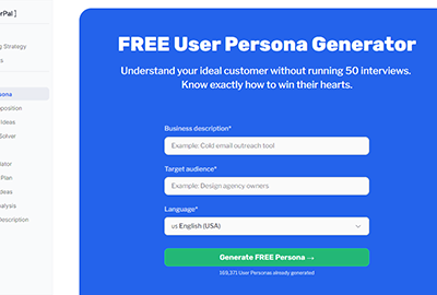 FounderPal Persona Generator