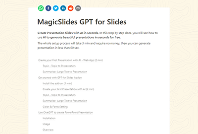 GPT for Slides