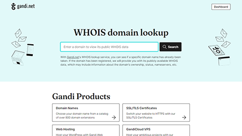 Gandi WHOIS