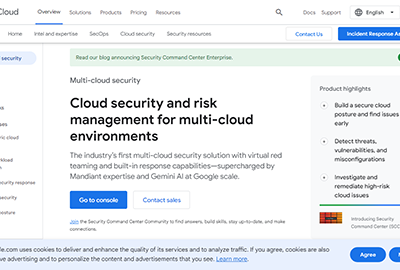 Google Cloud Security Command Center