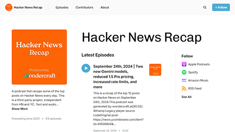 Hacker News Recap