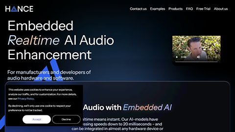 Hance - AI Audio Enhancement