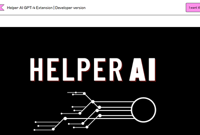 Helper AI GPT-4 Extension