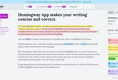 Hemingway Editor