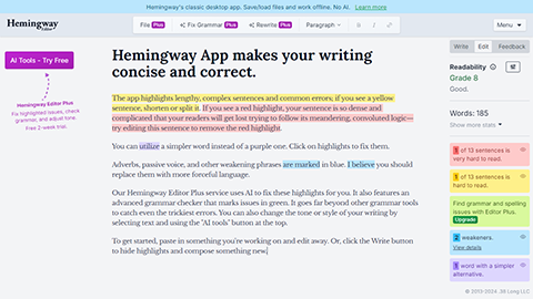 Hemingway Editor