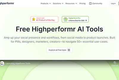 Highperformr AI Tools