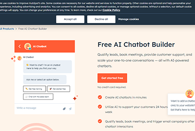 HubSpot Chatbot Builder