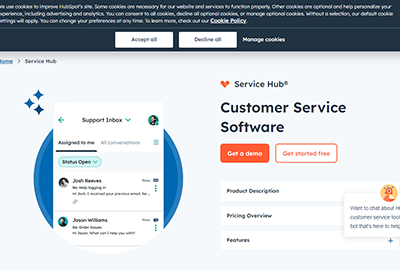 HubSpot Service Hub
