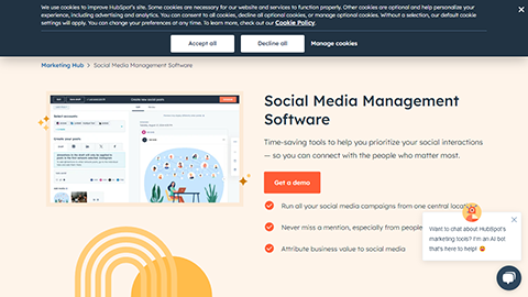 HubSpot Social Media