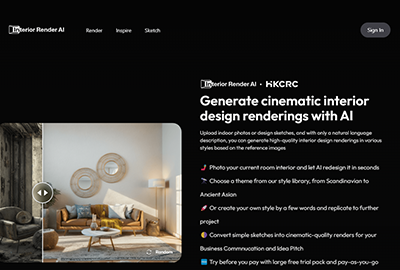 Interior Render AI