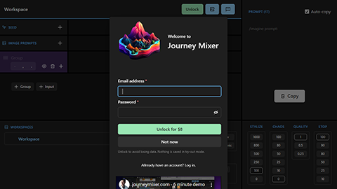 Journey Mixer