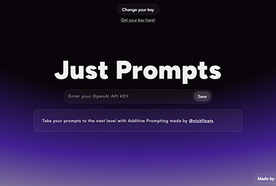 Just Prompts