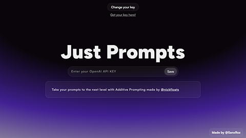 Just Prompts